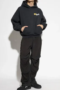 Rhude CZARNY Bluza z logo