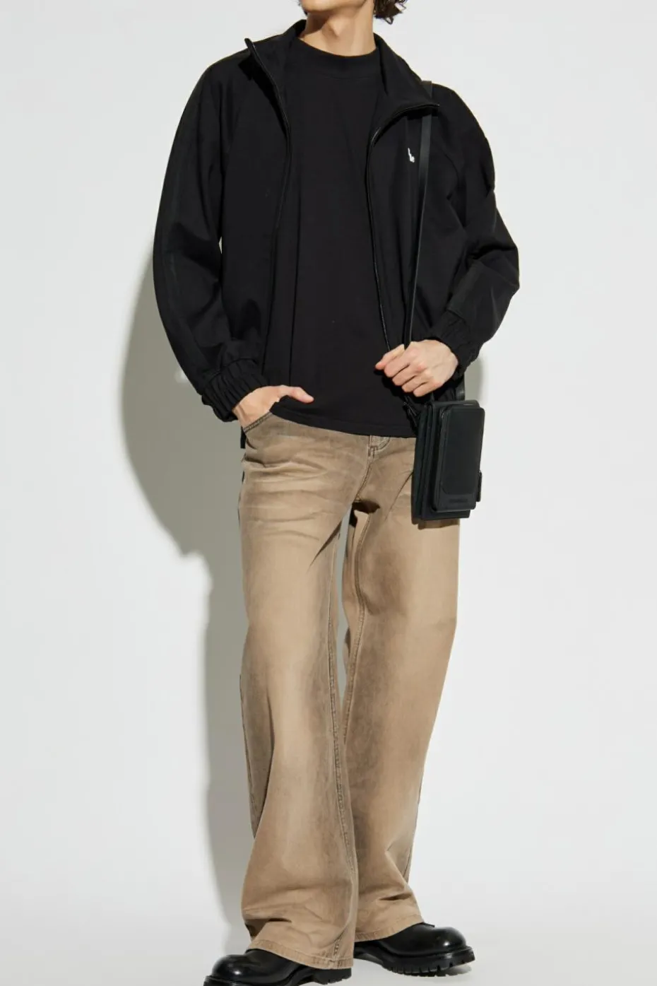 Rhude CZARNY Bluza z logo