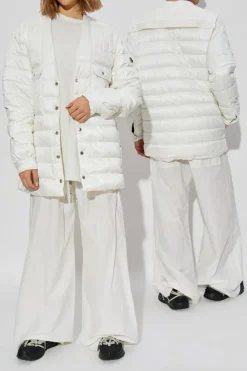 Rick Owens BIAŁY Rick Owens x Moncler