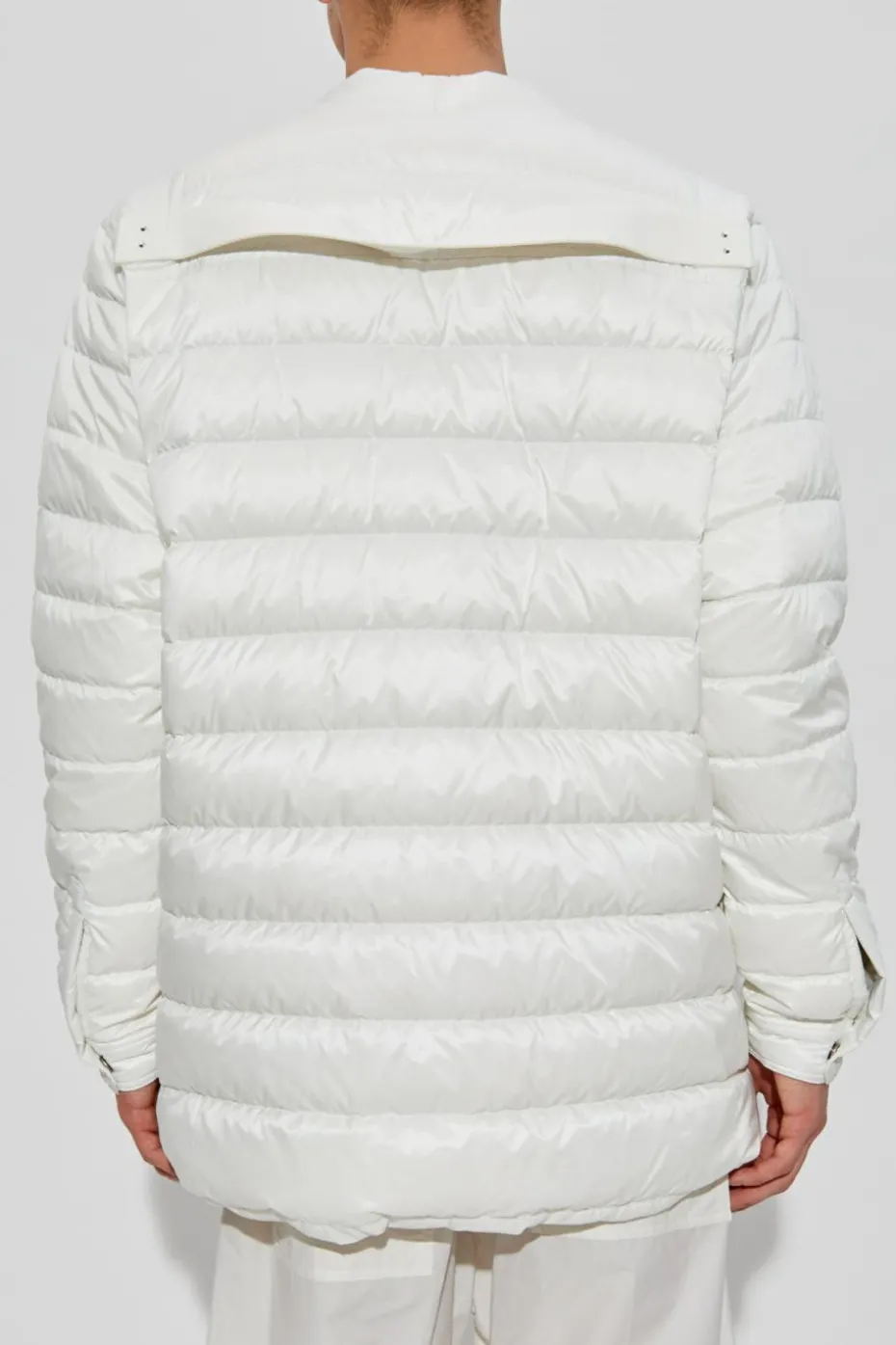 Rick Owens BIAŁY Rick Owens x Moncler
