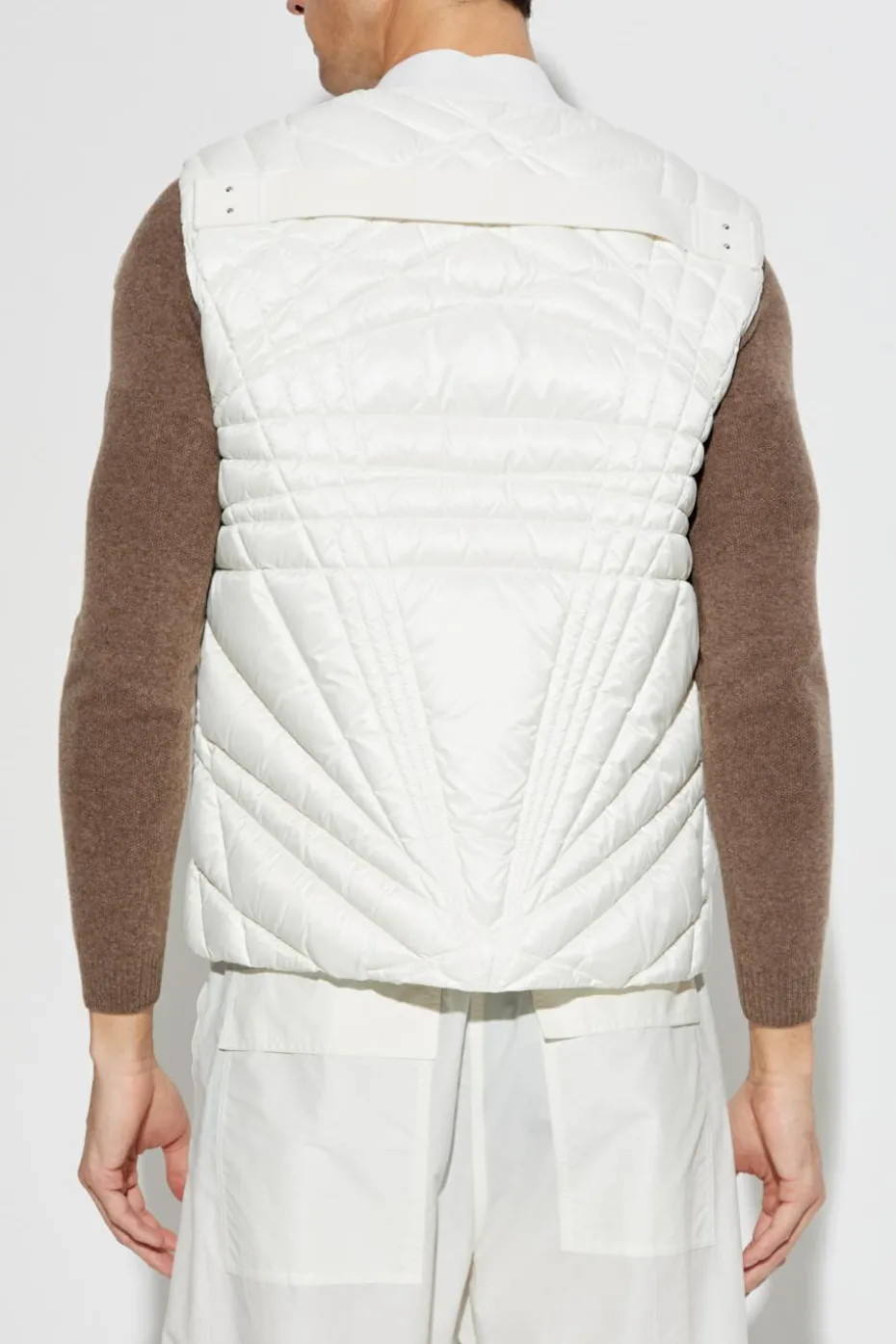 Rick Owens BIAŁY Rick Owens x Moncler
