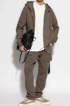 Rick Owens BIAŁY T-shirt `Level T`