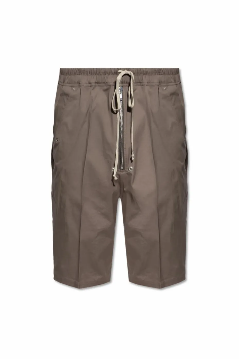 Rick Owens BRĄZOWY Bermudy `Bela Pods`