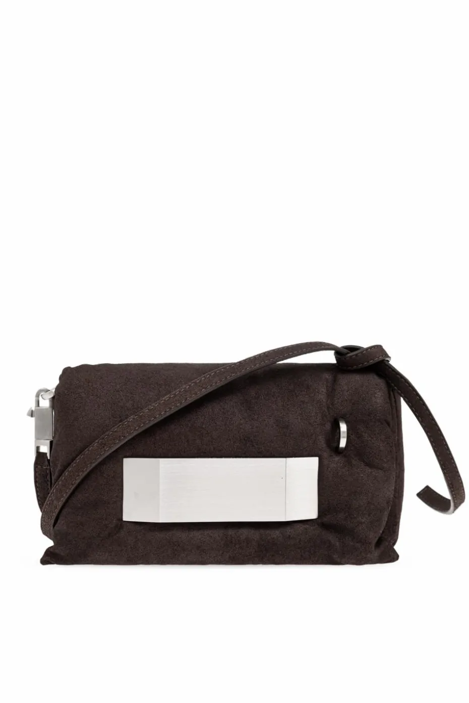 Rick Owens BRĄZOWY Torba na ramię `Pillow Griffin`