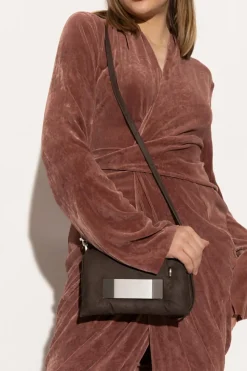 Rick Owens BRĄZOWY Torba na ramię `Pillow Griffin`