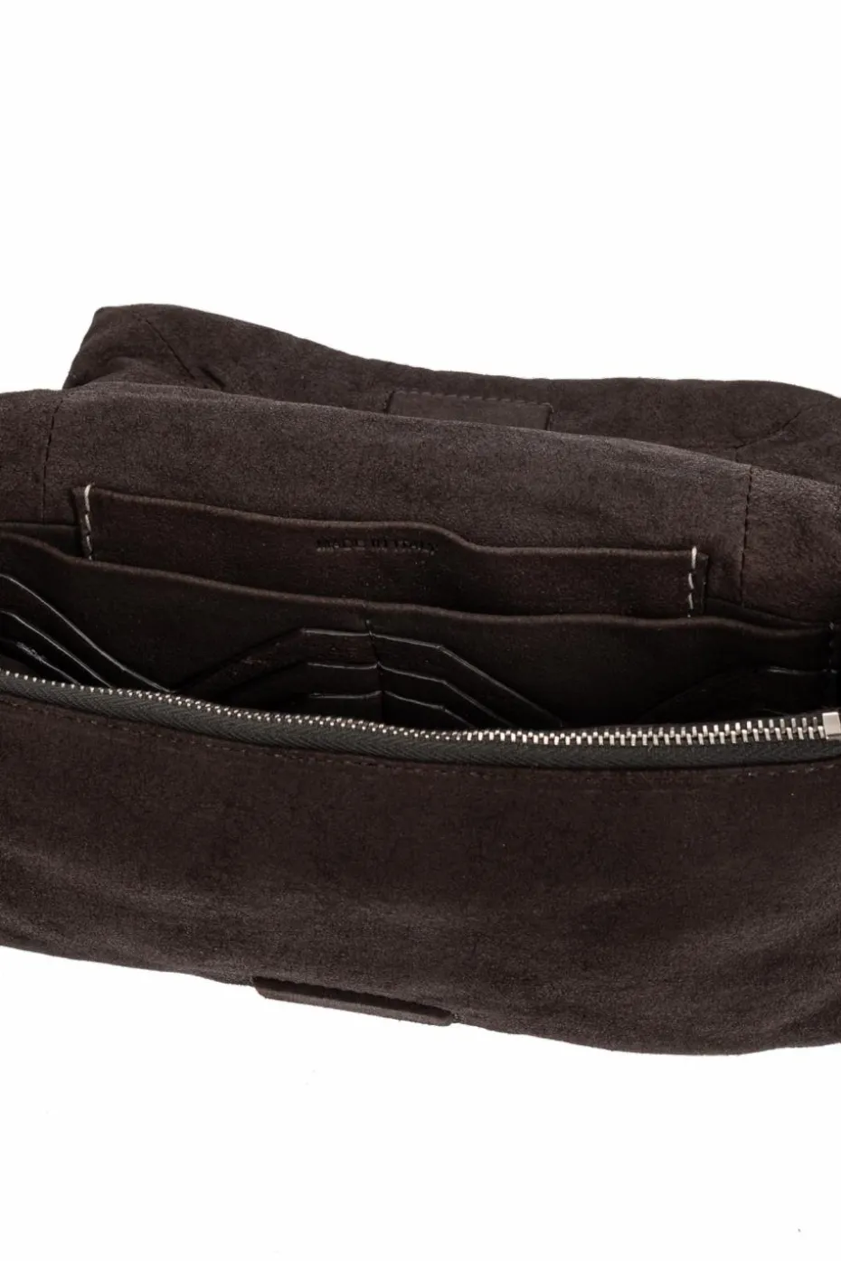 Rick Owens BRĄZOWY Torba na ramię `Pillow Griffin`
