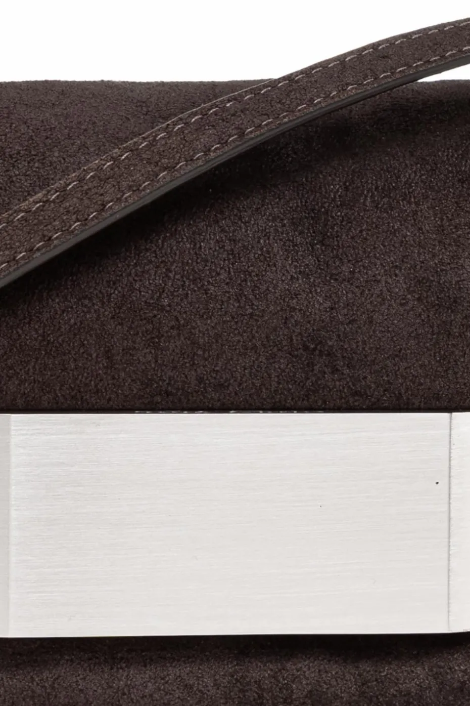 Rick Owens BRĄZOWY Torba na ramię `Pillow Griffin`