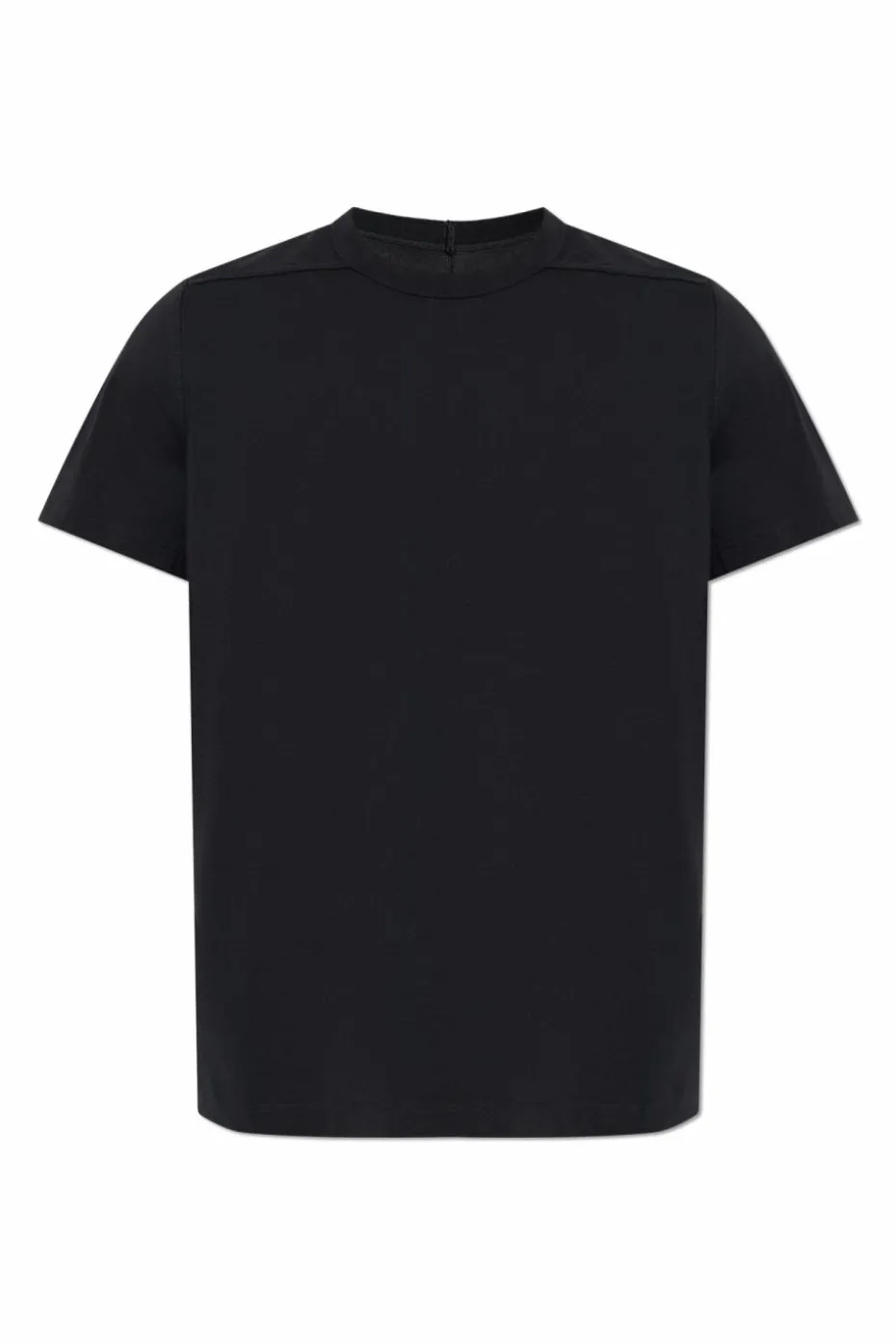 Rick Owens CZARNY Bawełniany t-shirt z okrągłym dekoltem