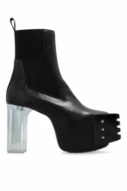 Rick Owens CZARNY Buty na platformie