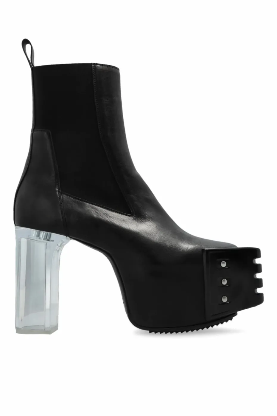 Rick Owens CZARNY Buty na platformie