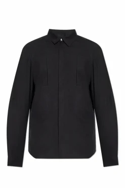 Rick Owens CZARNY Koszula z kieszeniami