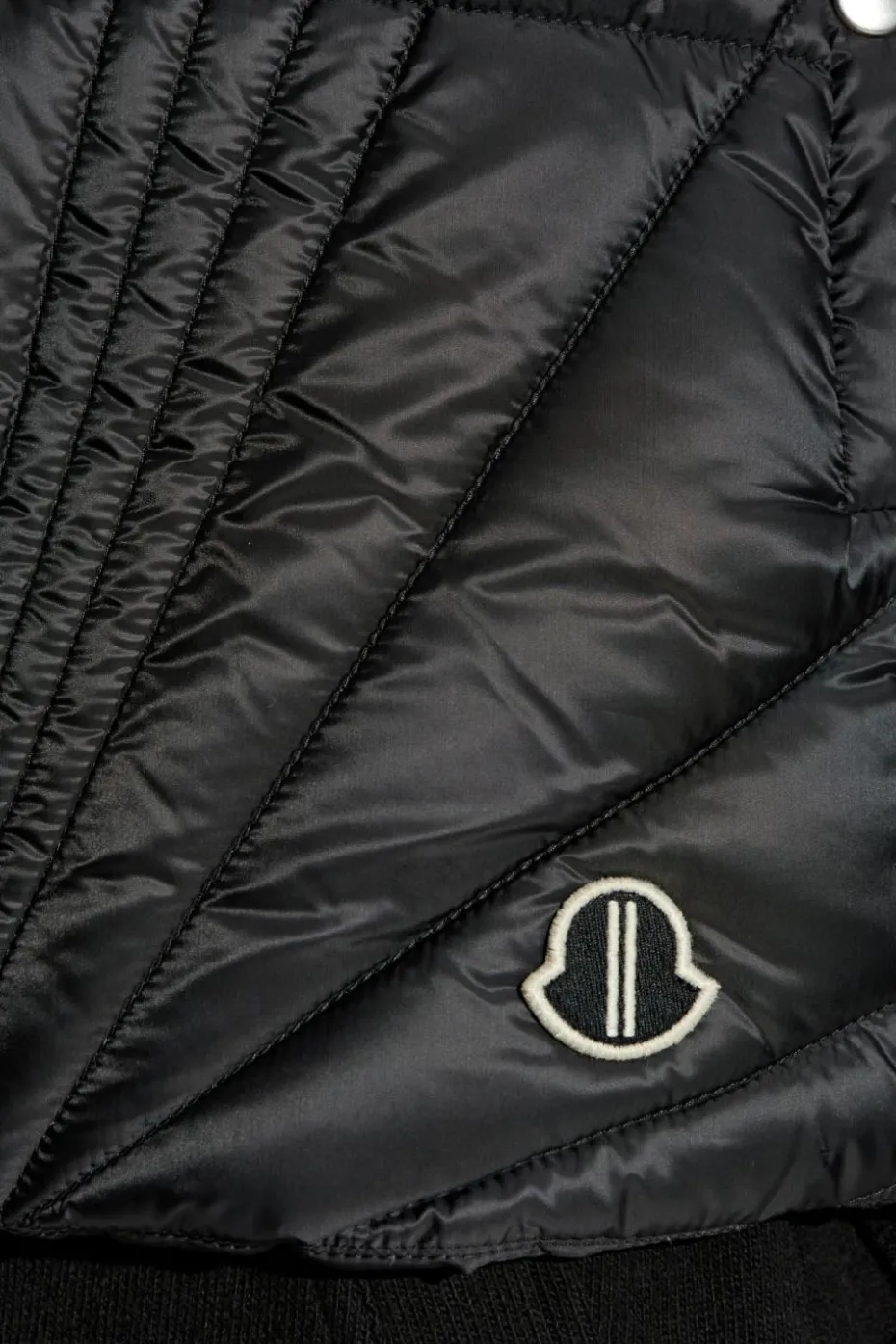 Rick Owens CZARNY Rick Owens x Moncler