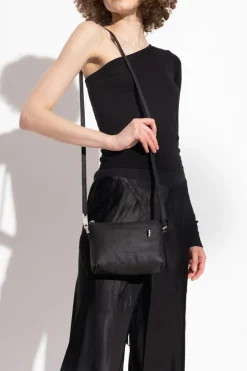 Rick Owens CZARNY Skórzana torba `Small Adri`