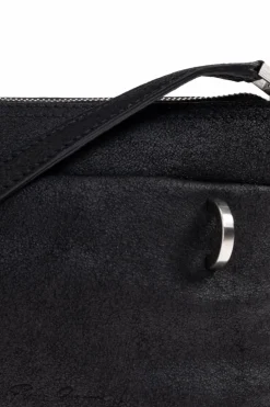 Rick Owens CZARNY Skórzana torba `Small Adri`