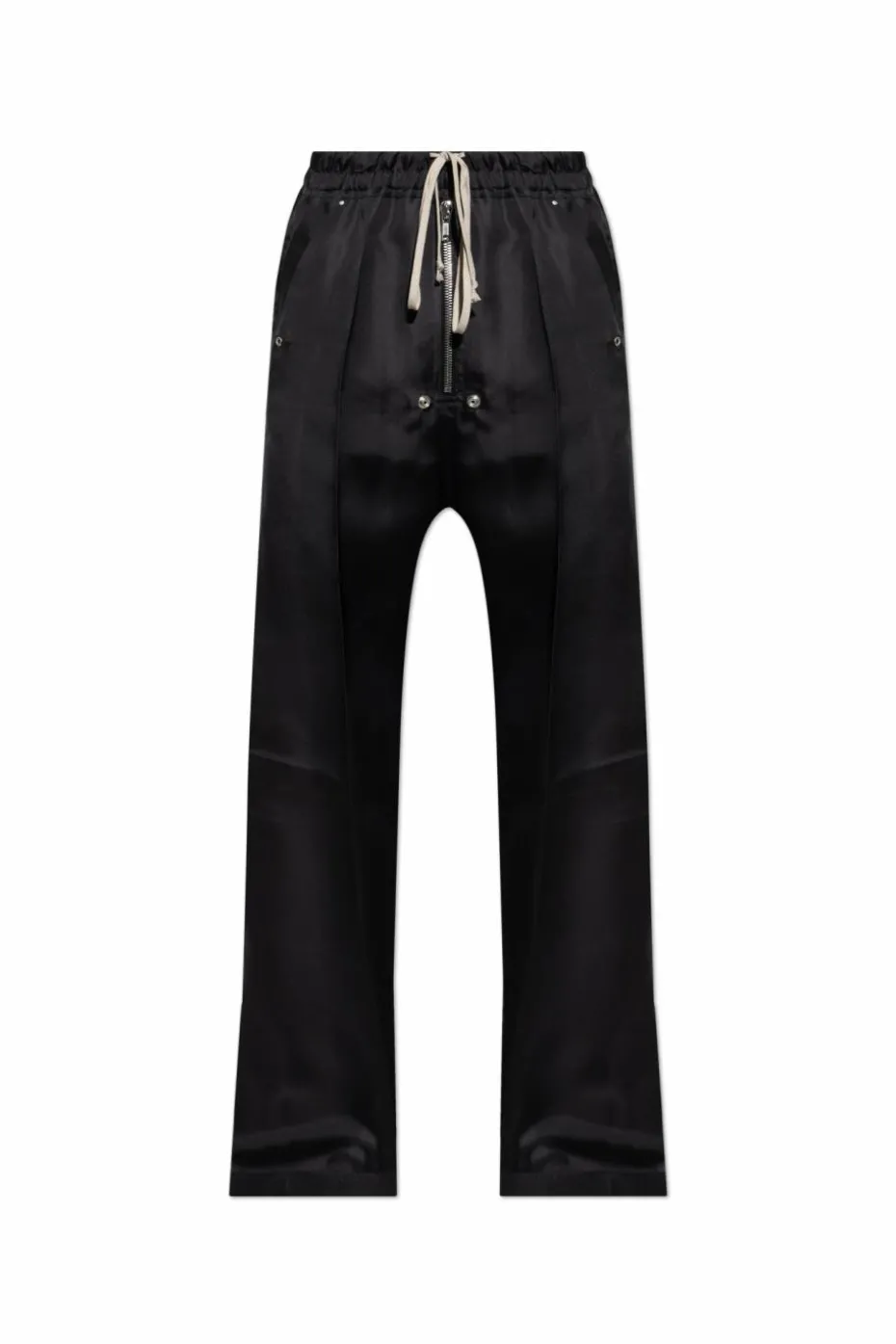 Rick Owens CZARNY Spodnie `Wide Bella`