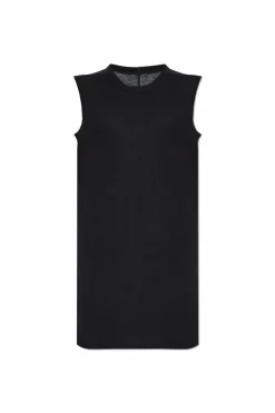 Rick Owens CZARNY Top bez rękawów