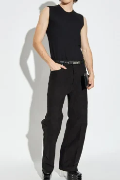 Rick Owens CZARNY Top bez rękawów