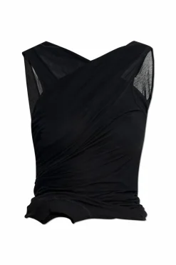 Rick Owens CZARNY Top `Hopllywood`