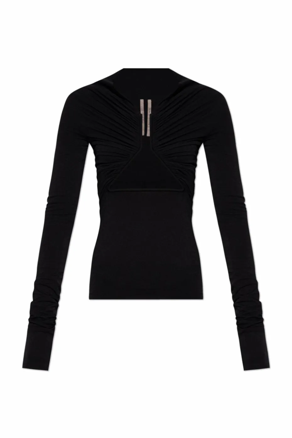 Rick Owens CZARNY Top `Prong`