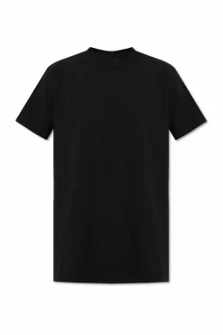 Rick Owens CZARNY T-shirt 'Jumbo SS'