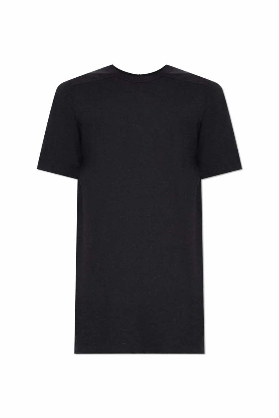 Rick Owens CZARNY T-shirt z okrągłym dekoltem