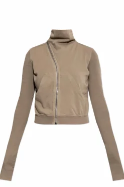 Rick Owens DRKSHDW beżowy Bluza `Mountain`