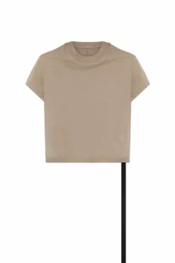 Rick Owens DRKSHDW beżowy T-shirt `Small Level T`