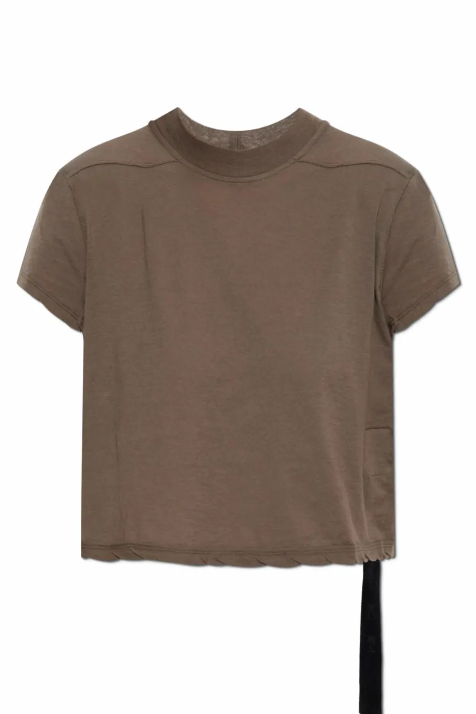 Rick Owens DRKSHDW BRĄZOWY Krótki t-shirt