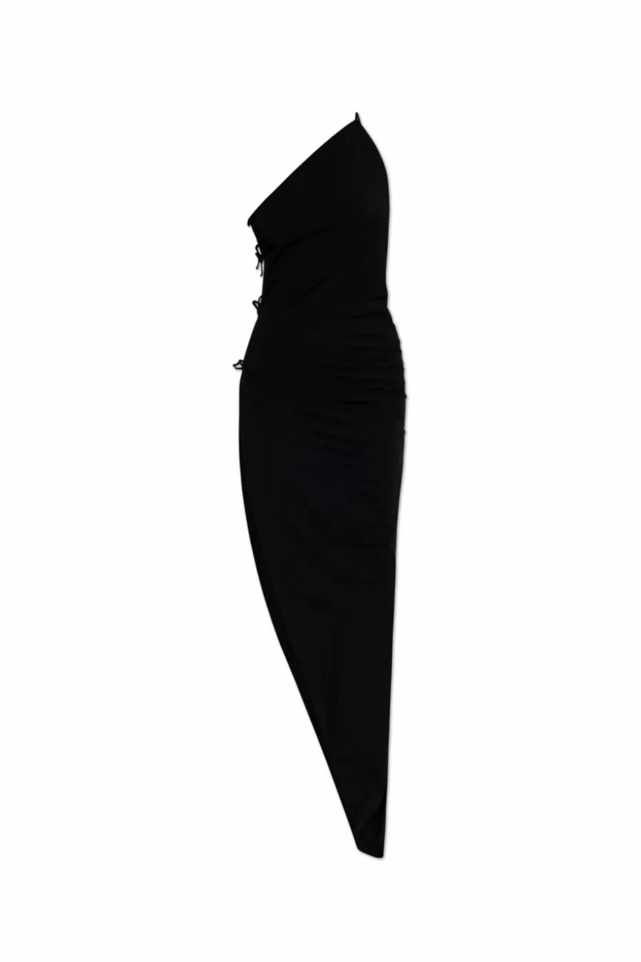Rick Owens DRKSHDW CZARNY Sukienka na ramiączkach