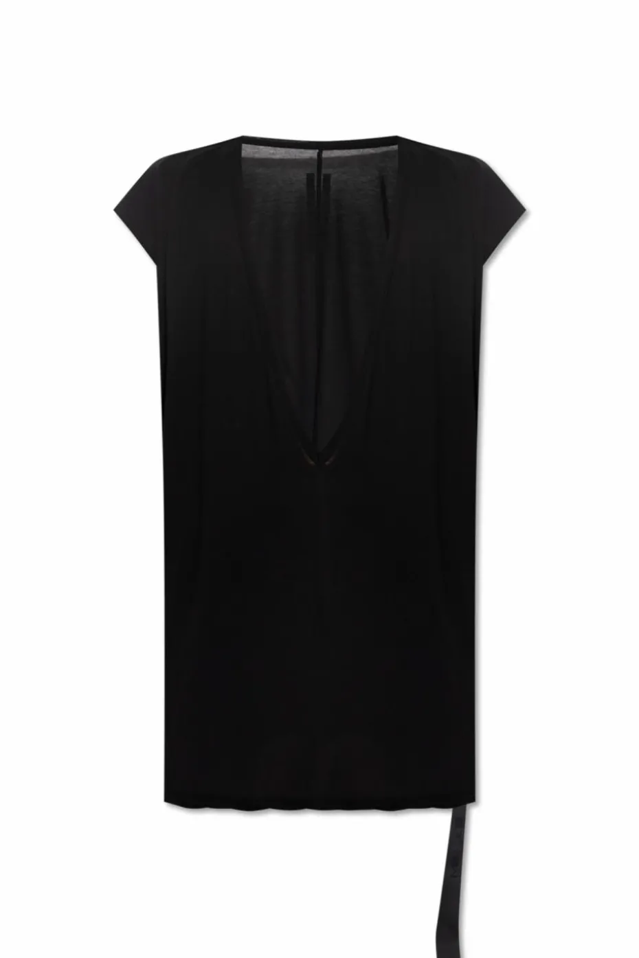 Rick Owens DRKSHDW CZARNY T-shirt `Dylan T`