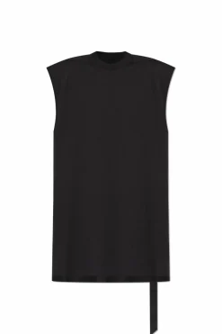 Rick Owens DRKSHDW CZARNY T-shirt `Tarp`