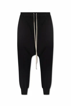 Rick Owens DRKSHDW CZARNY Spodnie `Prisoner`