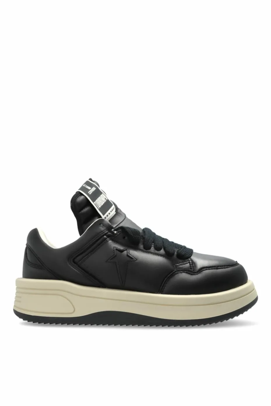 Rick Owens DRKSHDW CZARNY Rick Owens DRKSHDW X CONVERSE