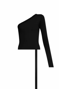 Rick Owens DRKSHDW CZARNY Top `Ziggy`