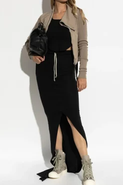 Rick Owens DRKSHDW CZARNY Top `Basic`