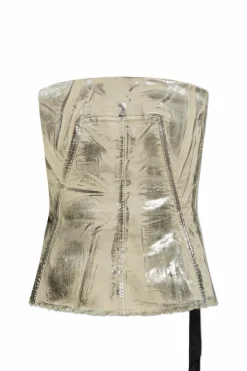 Rick Owens DRKSHDW SREBRNY Top `Bustier`