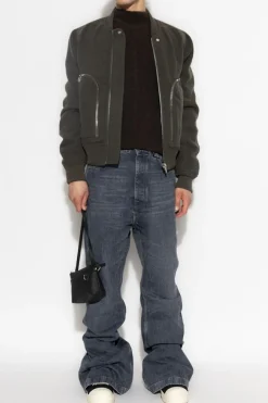 Rick Owens DRKSHDW SZARY Jeansy `Boolan`