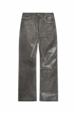 Rick Owens DRKSHDW SZARY Jeansy z prostymi nogawkami