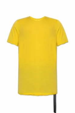Rick Owens DRKSHDW ŻÓŁTY T-shirt `Level T`