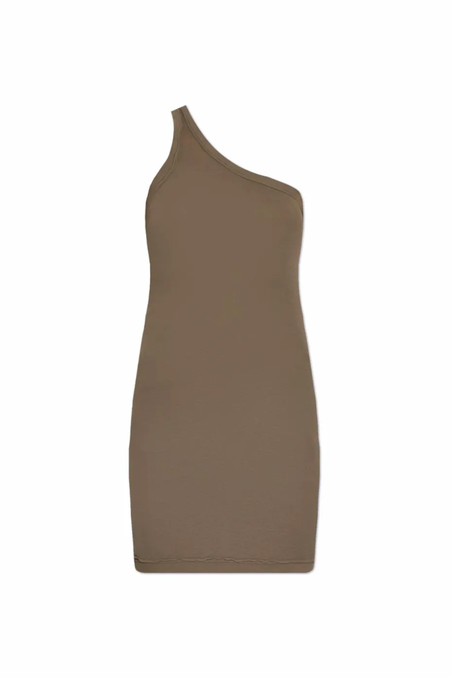 Rick Owens DRKSHDW ZIELONY Top `One Shoulder`