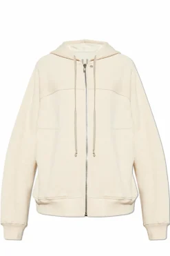 Rick Owens kremowy Bluza `Windbreaker`