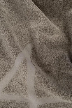 Rick Owens SZARY Ręcznik z logo