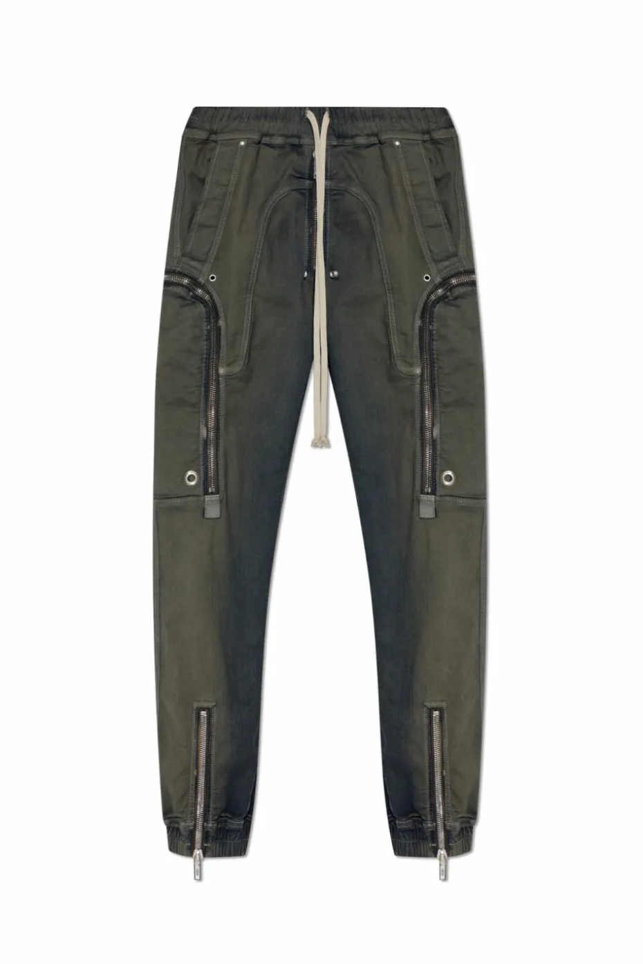 Rick Owens SZARY Spodnie `Bauhaus`