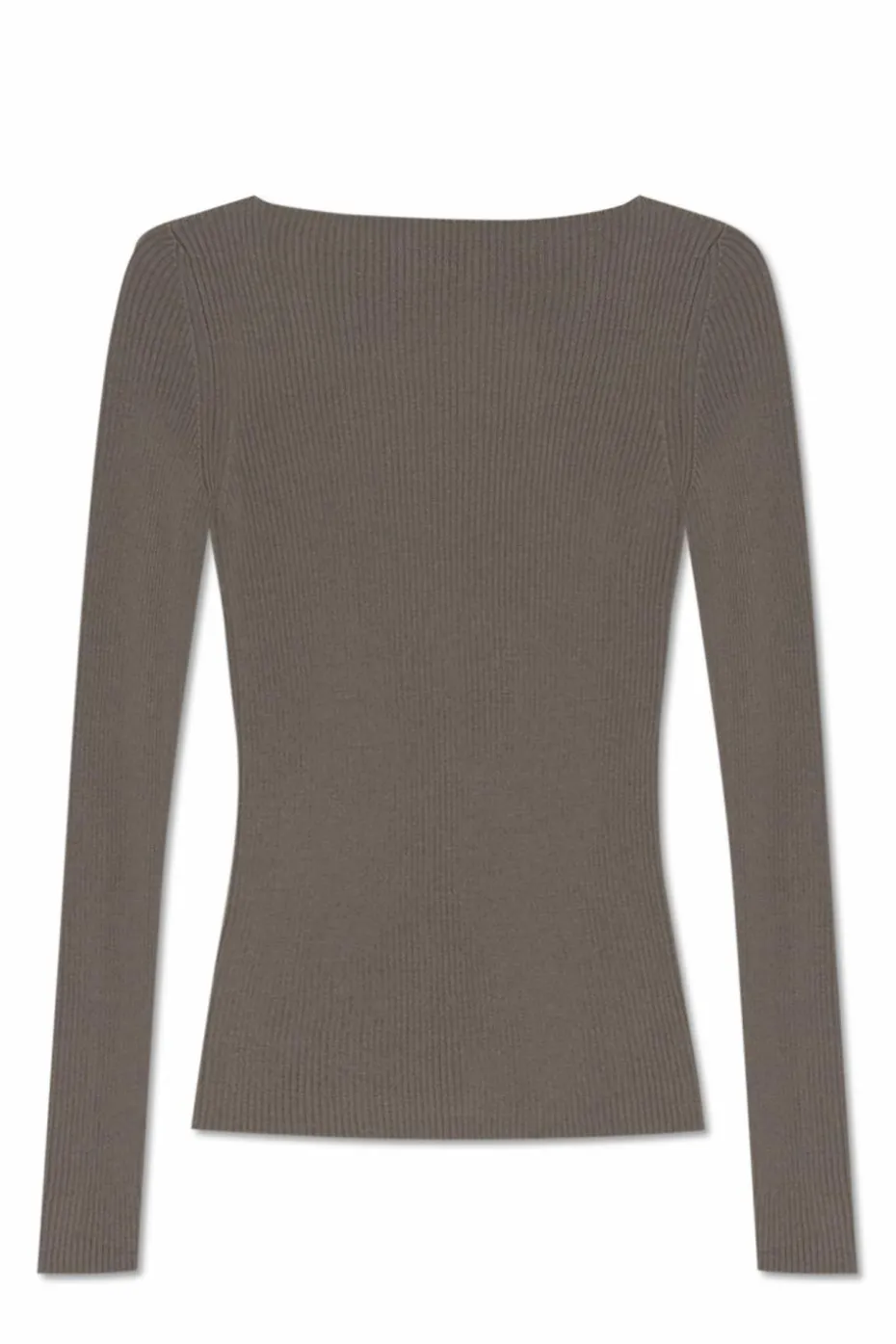 Rick Owens SZARY Top z wycięciem na plecach