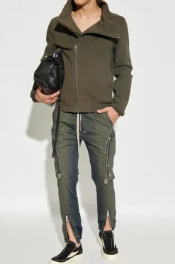 Rick Owens ZIELONY Bluza `Bauhaus`