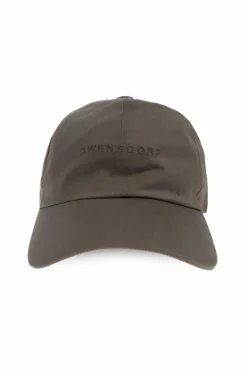 Rick Owens ZIELONY Czapka z daszkiem