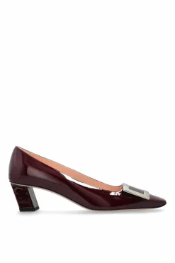 Roger Vivier BORDO Buty na obcasie `Turtle Vivier`