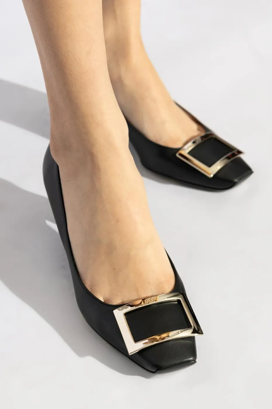 Roger Vivier CZARNY Buty na obcasie ‘Trompette’