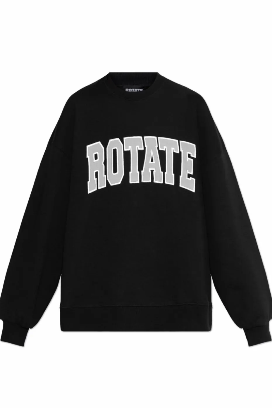 ROTATE CZARNY Bluza z logo
