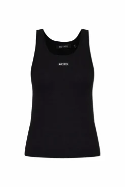 ROTATE CZARNY Top z logo